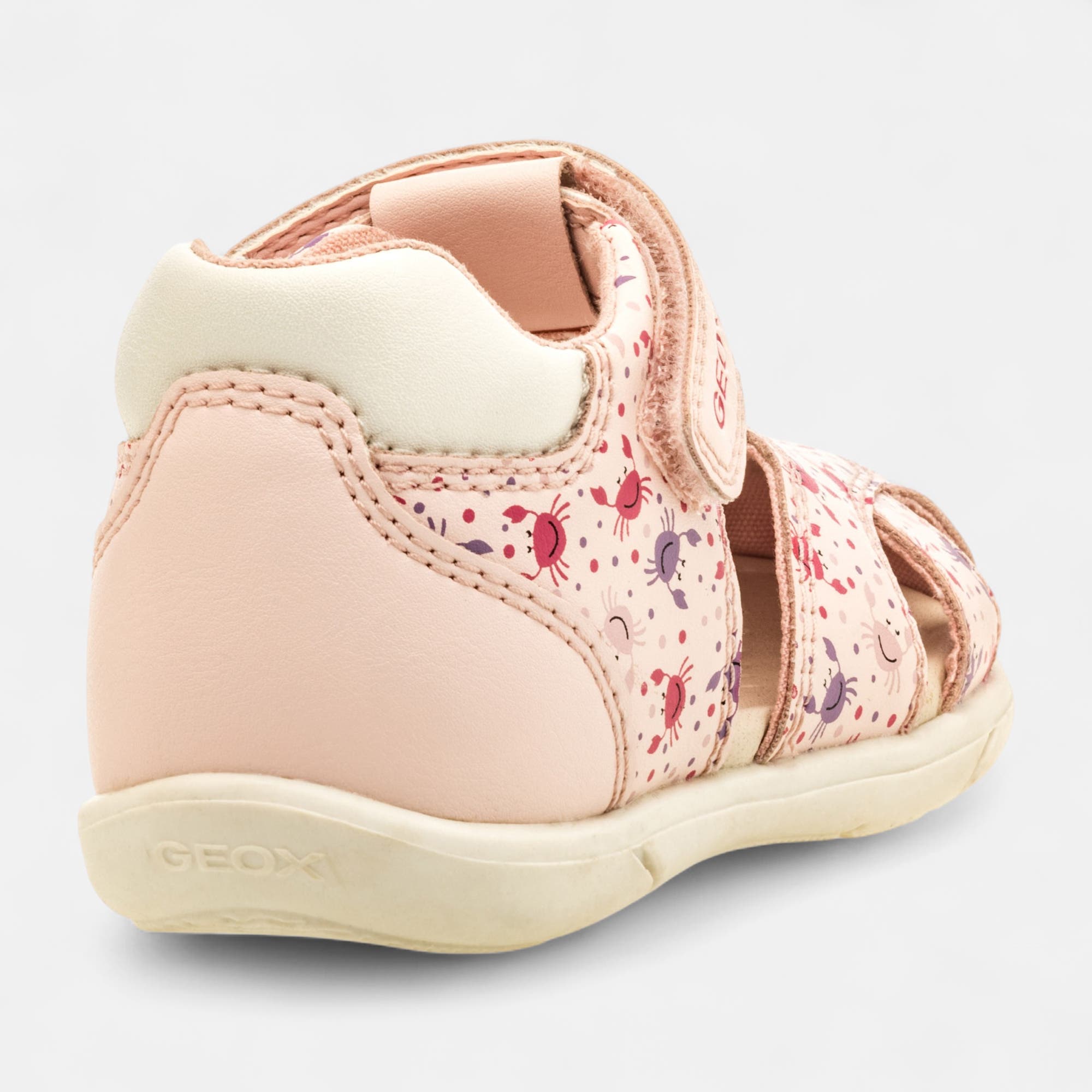 Nu-pieds Bébé fille rose
