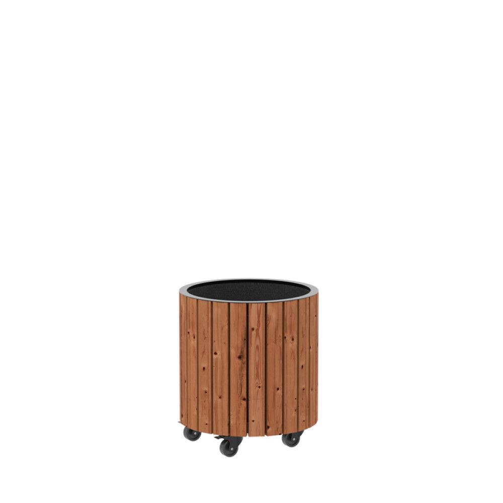 PLANTEKASSE PLUS CIRCLE M/HJUL Ø40/45CM