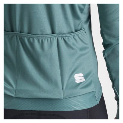 Maillot Manches Longues Sportful Supergiara Thermal Vert
