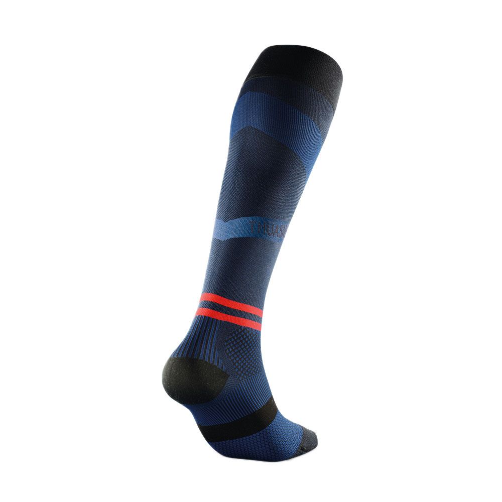 Thuasne UP ACTIV - Chaussettes noir/bleu nuit/rouge sn