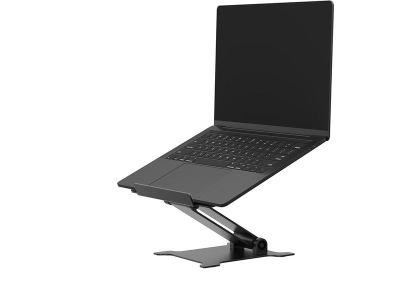 NEOMOUNTS Notebookständer DS20-740BL1 bis 5 kg – Schwarz Faltbarer Laptop-Ständer für Laptops von 11 bis 15