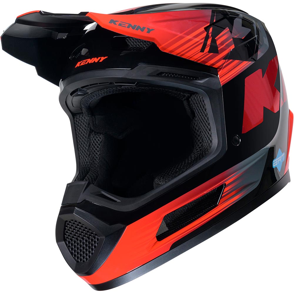 Kenny - Casque Performance Graphic Noir / Orange