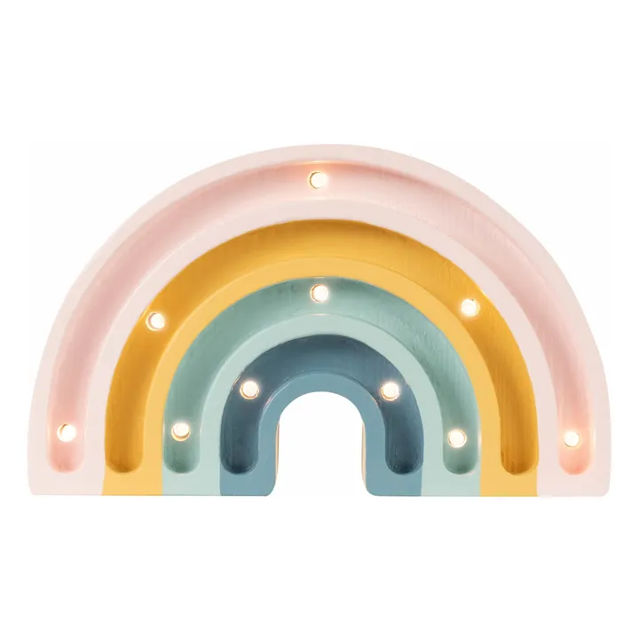 Little Lights Lampe à poser Arc-en-ciel Retro
