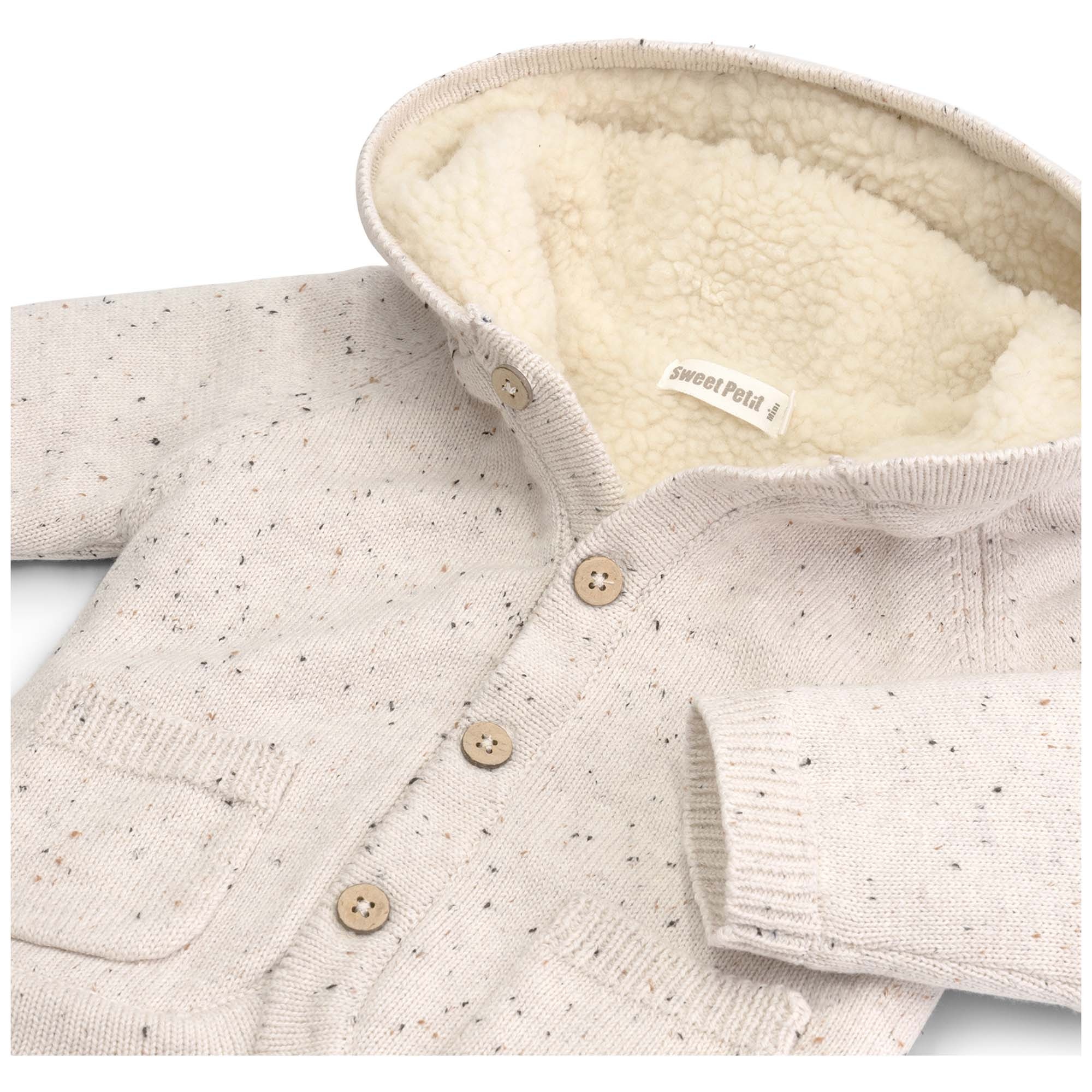 Sweet Petit Mini Jas  melee beige