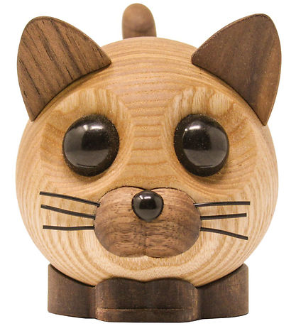 Fablewood Muntermacher Katze - Felix - 9 cm - Natur