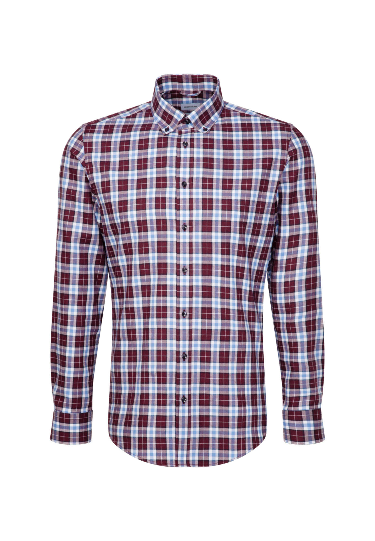 Seidensticker| Herren Flanellhemd X-Slim