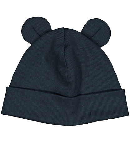 Müsli Mütze - Rib - Cozy Ich Bear - 2-lagig - Nacht Blue