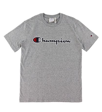 Champion Fashion T-shirt - Grå m. Logo
