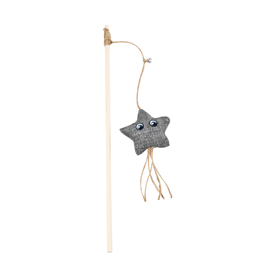WUAPU GATO DE BRINQUEDO ESTRELA