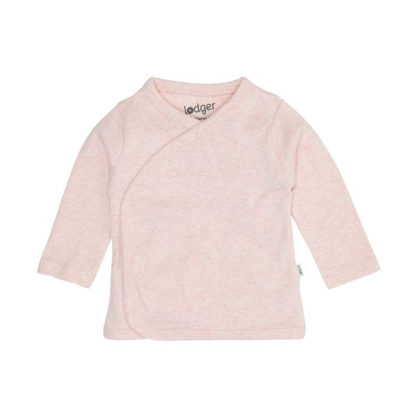 Lodger Melange Overslag Shirt - Tan