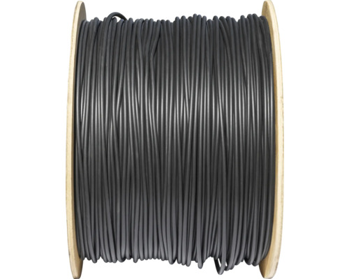 Zonnekabel H1Z2Z2-K 6 mm² zwart, per meter verkocht