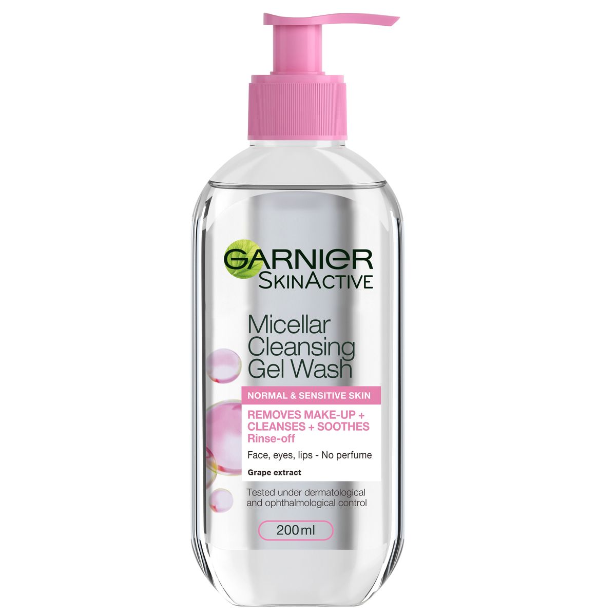 Garnier Skin Active Micellar Cleansing Gel Wash - 200 ml.