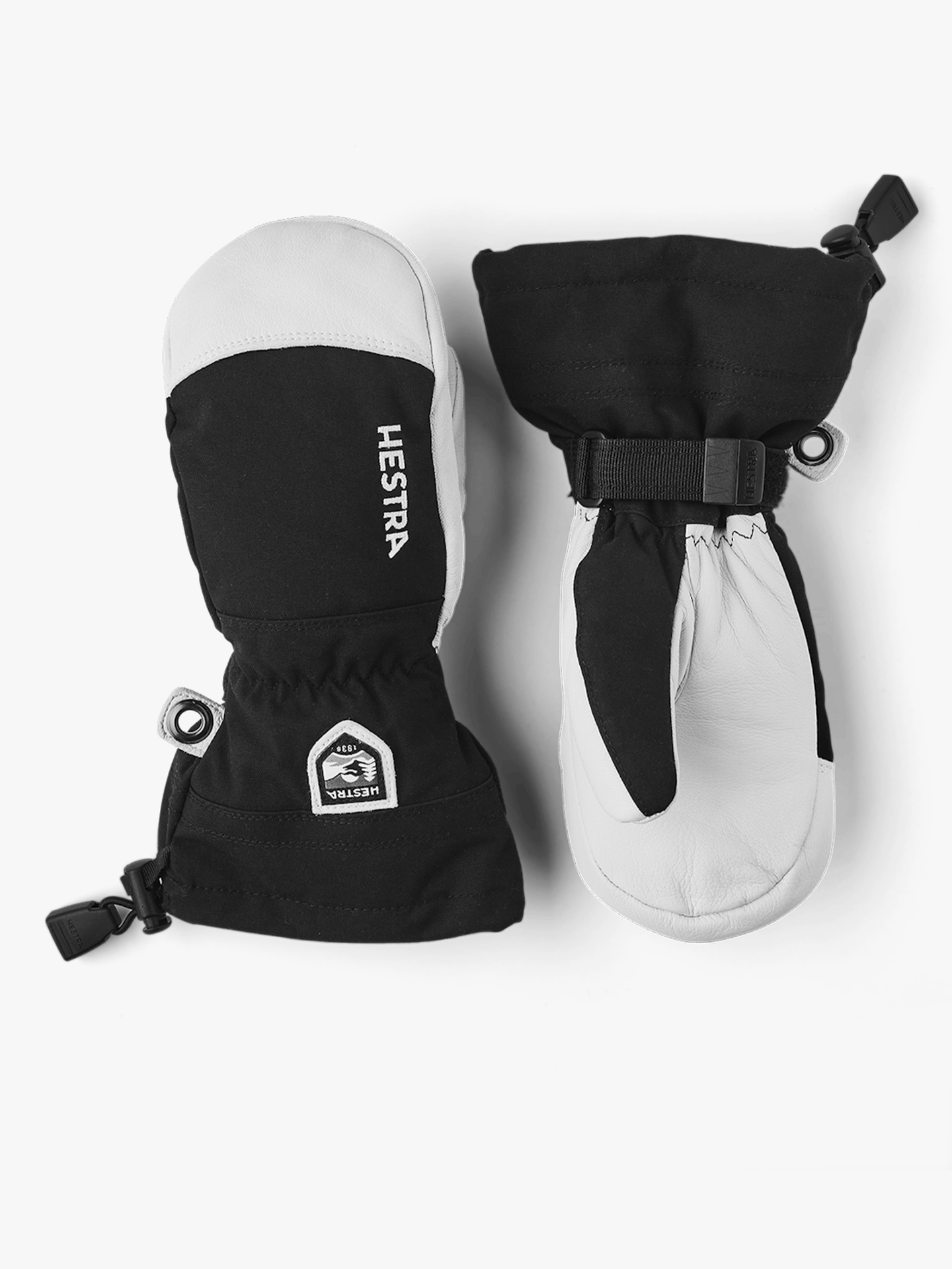 Army Leather Heli Ski Junior mitt