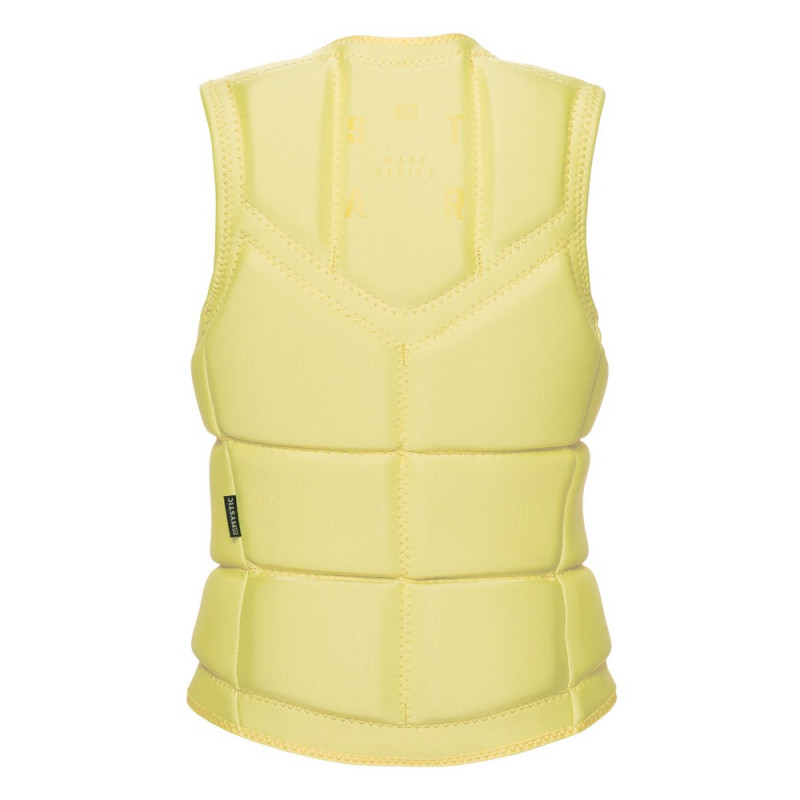 Gilet Impact Femme Mystic Star frontzip jaune