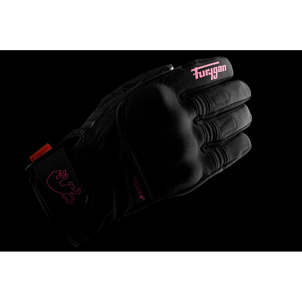 Furygan - Gants femme Jet Lady All Seasons D3O® Evo Noir / Rose
