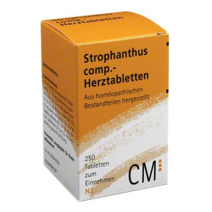 Strophanthus comp.Herztabletten, 250 St