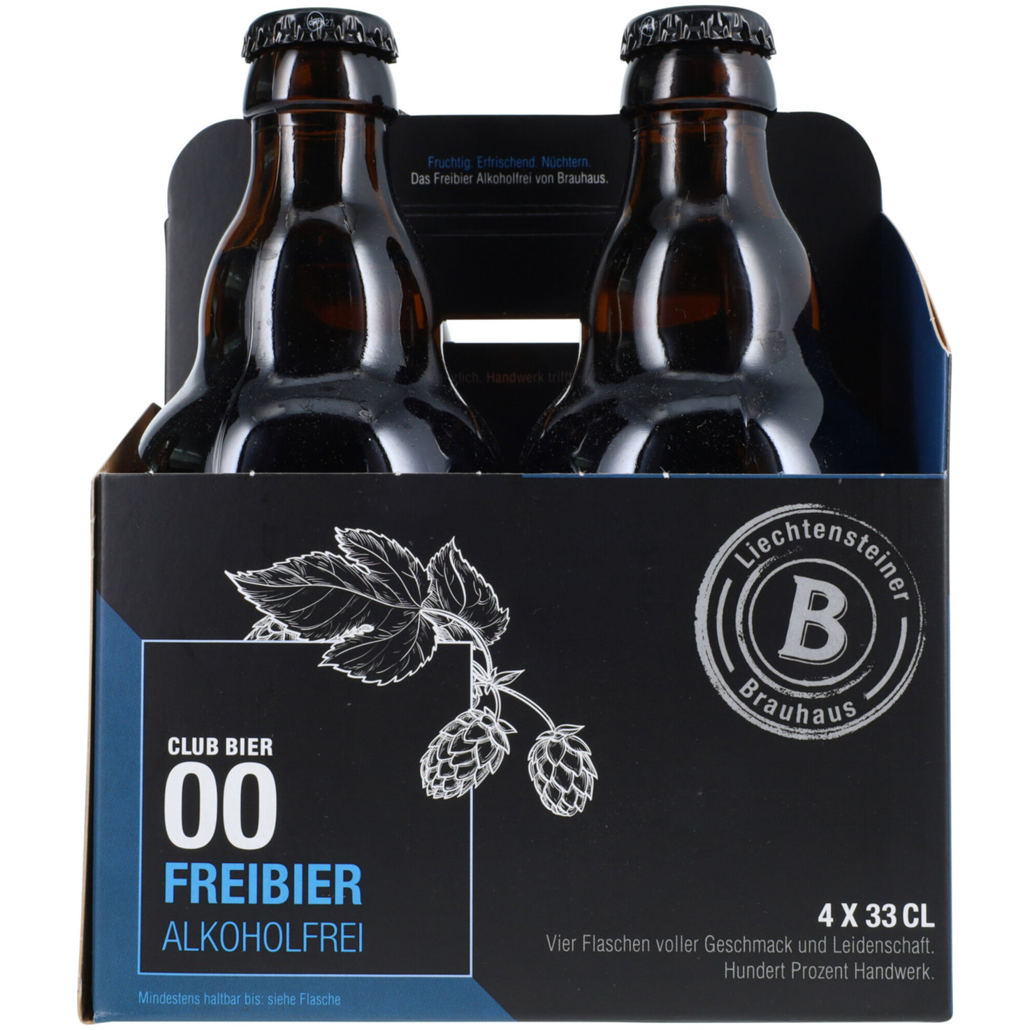 Club Bier 00 Freibier alkohol frei 4x33cl -132cl