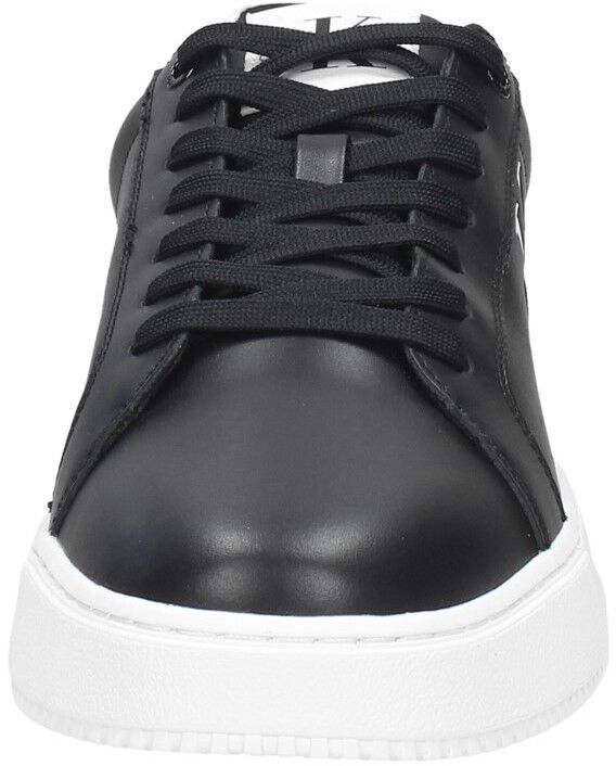 Calvin Klein Chunky Cupsole Mono Lth zwart