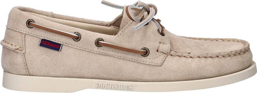 Sebago Authentic Original Boat Shoe Suede Leather Dove Grey Loafers