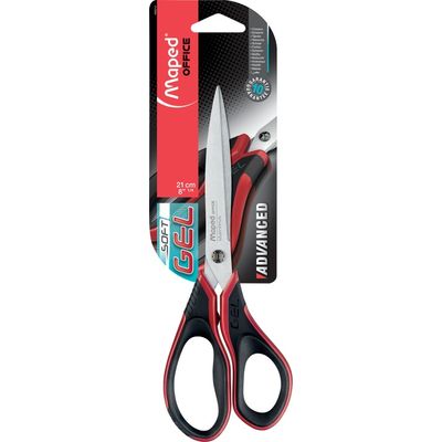 Maped Advanced Gel - Ciseaux bouts pointus - 21 cm