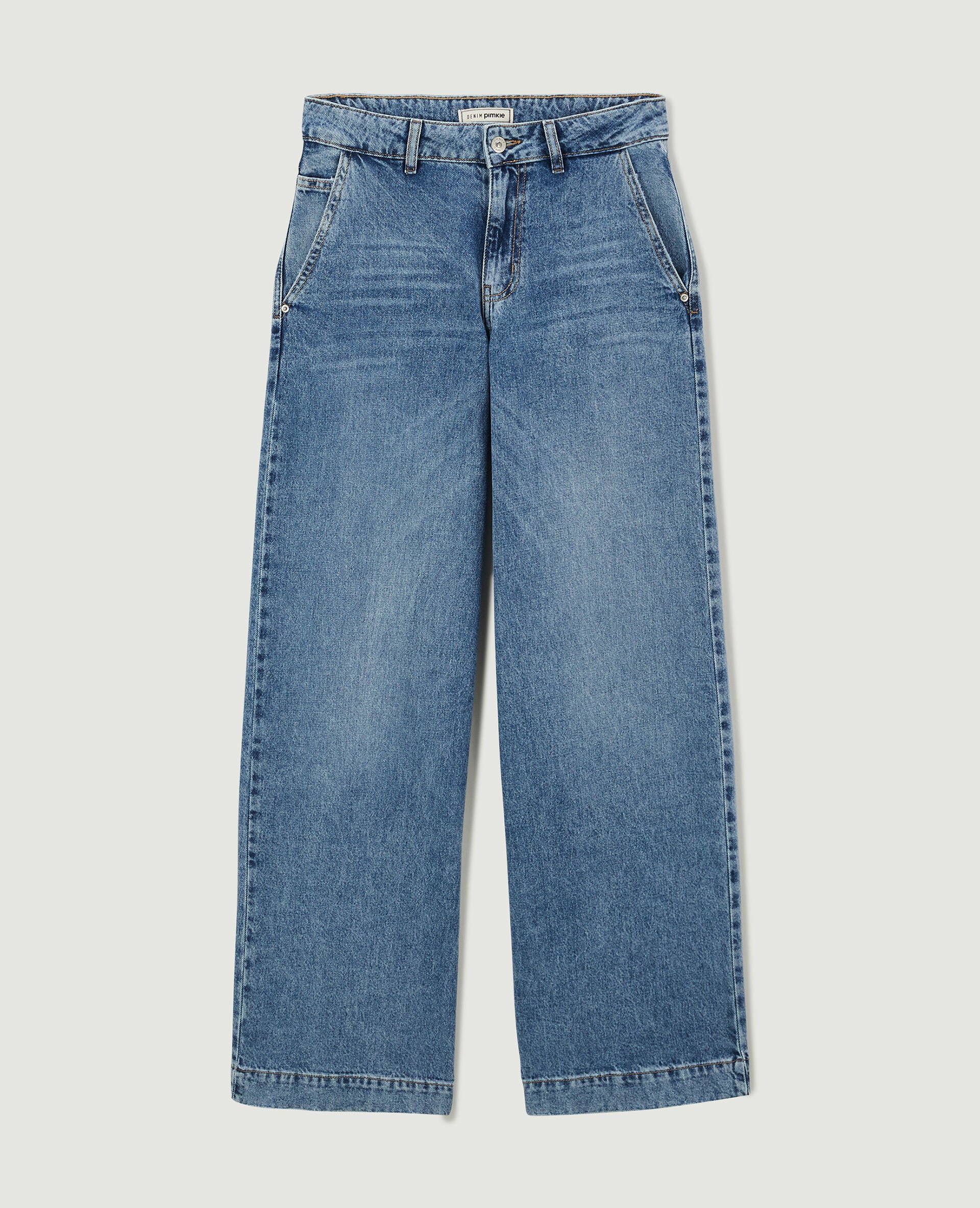 Jean large loose - Bleu