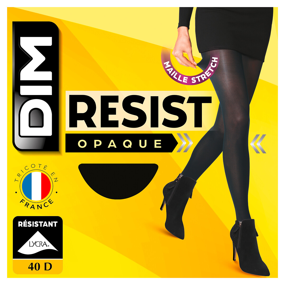 DIM<br>Calcinha Beauty resiste opaak 40 deniers