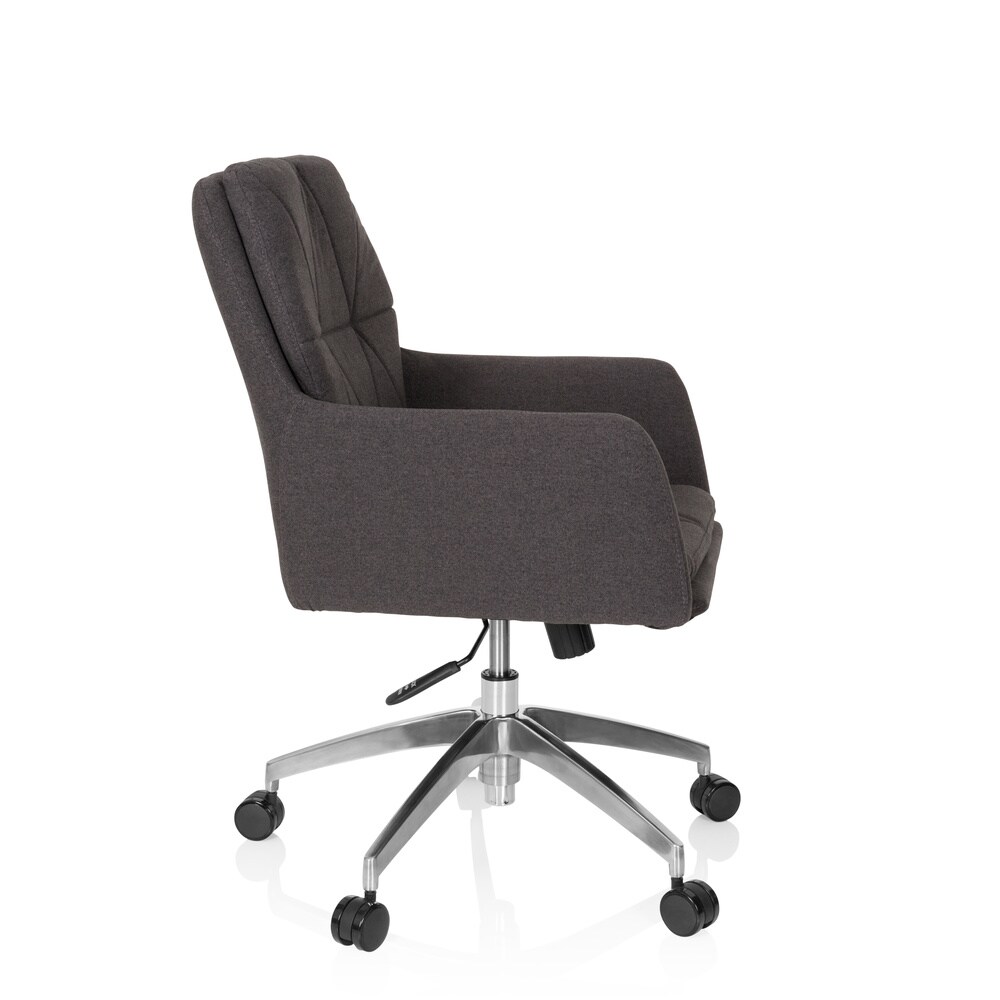 Home Office Bürostuhl SHAKE 350 Stoff mit Armlehnen hjh OFFICE