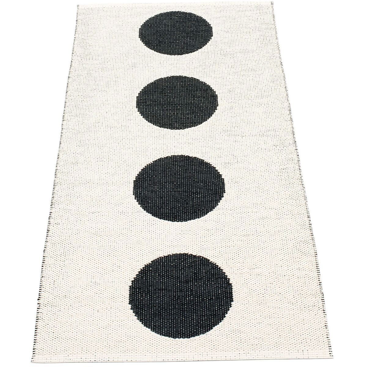 Gulvteppe Vera, 70 x 150 cm, black/vanilla