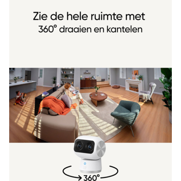 Eufy Indoor Beveiligingscamera S350 4K Wired