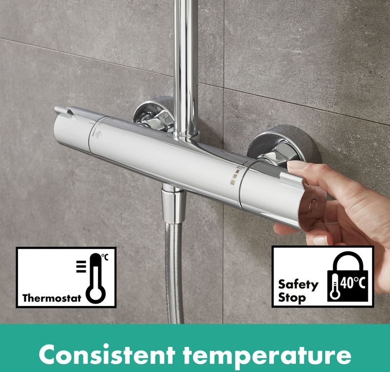 Hansgrohe - Ecostat Comfort - Douchethermostaat - Mat Zwart