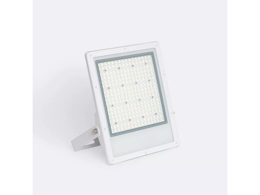 Projecteur LED 150W Dimmable 0-10V 170lm/W IP65 ELEGANCE Slim PRO Blanc Blanc Neutre Asymétrique 120ºx50º 4000K