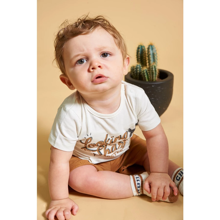 Feetje T-Shirt Looking sharp offwhite