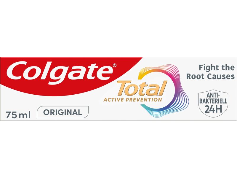 Colgate Zahnpasta Total Original 75 ml Zahnpflege für eine gründliche Reinigung und einen gesunden Mundraum
