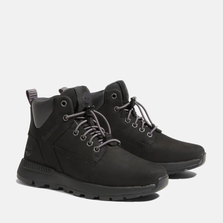 Bota Killington Trekker Chukka para jovens na cor preta