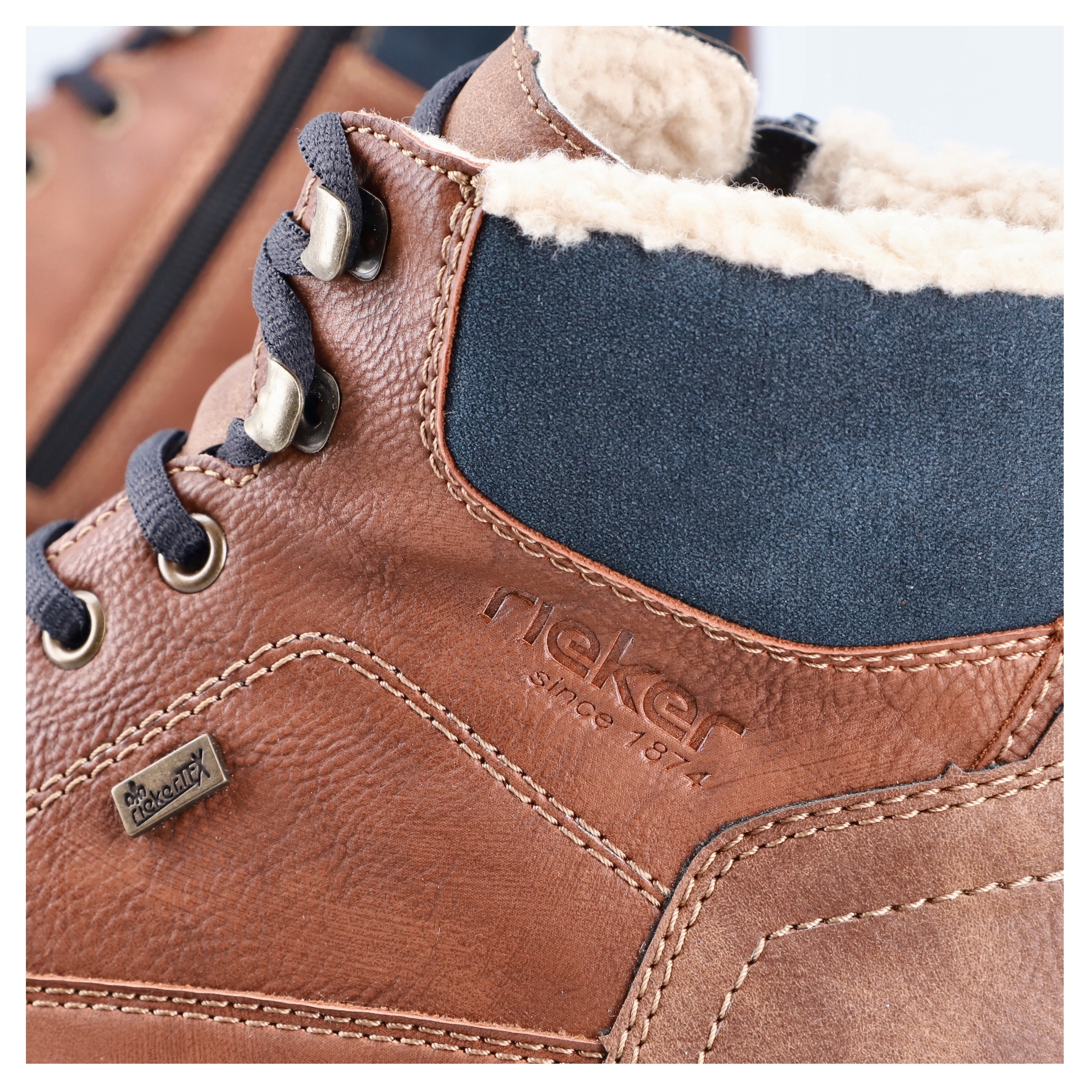 Rieker Winterboots  Winterstiefelette, Schnürboots mit wasserabweisender riekerTEX-Membran