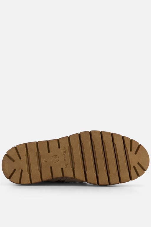 Tamaris Winterboots beige Textiel