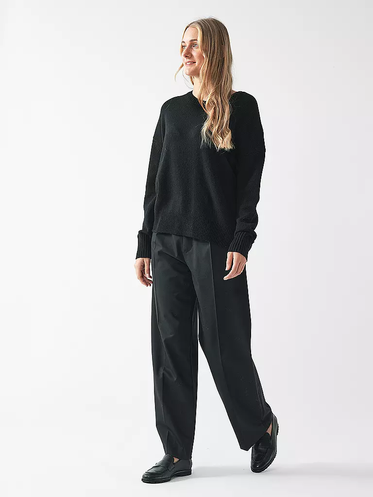 TELA Marlenehose MANCHESTER schwarz