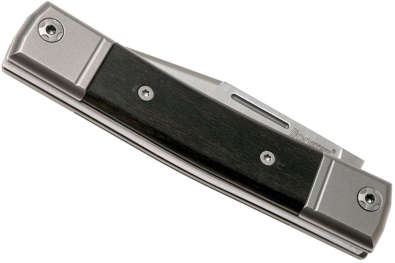 LionSteel BestMan BM1 EB Ebony slipjoint zakmes