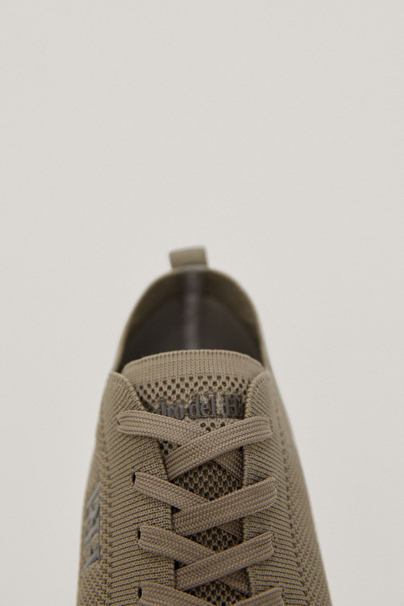Zapatilla têxtil cordones - Verde
