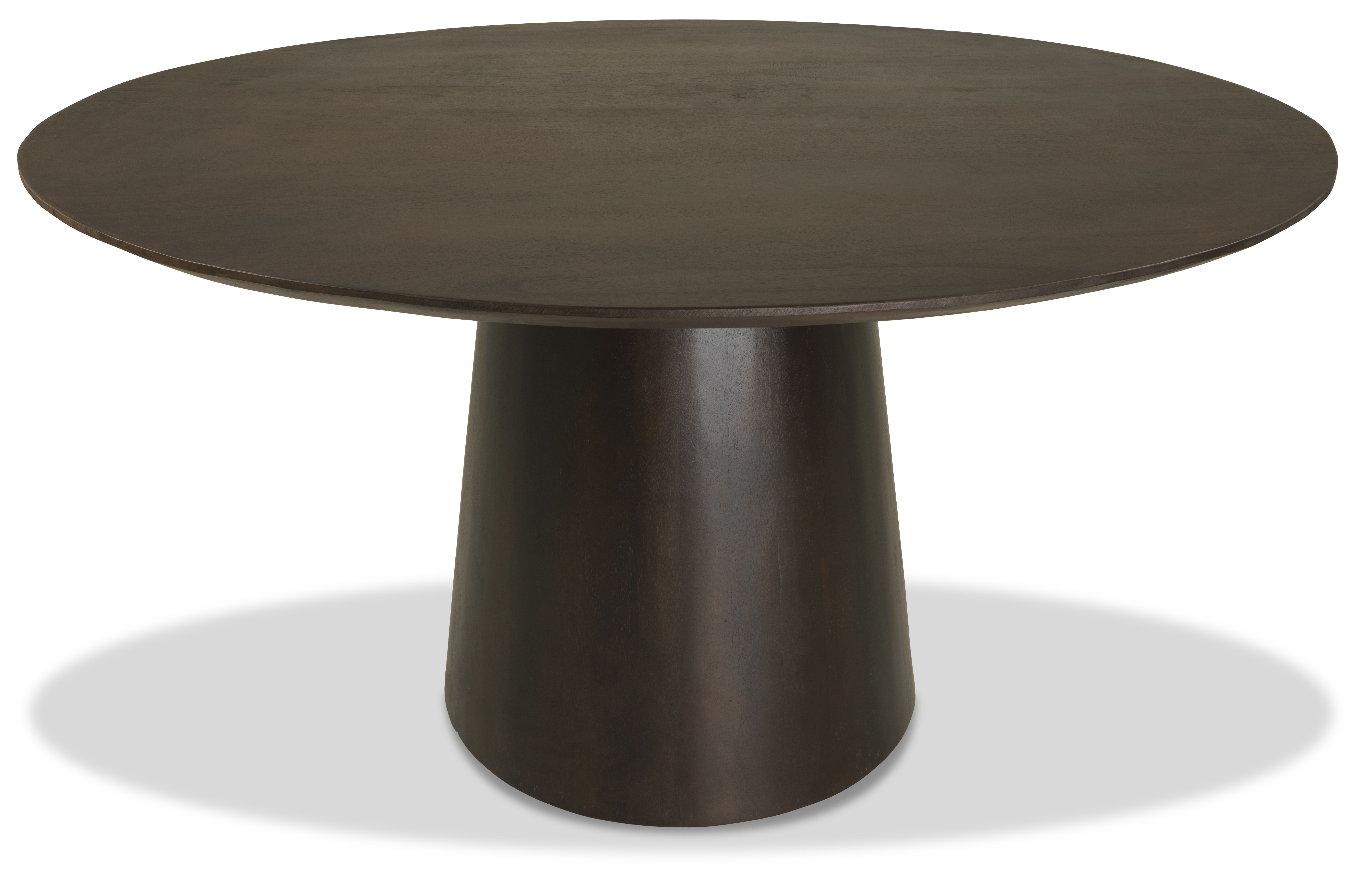 Eettafel Chocolate Brown Silvam ⌀130  x H76 cm