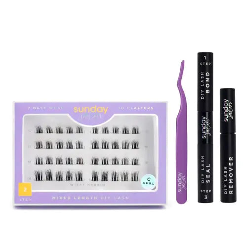 Wispy Hybrid DIY Lash Extension Set