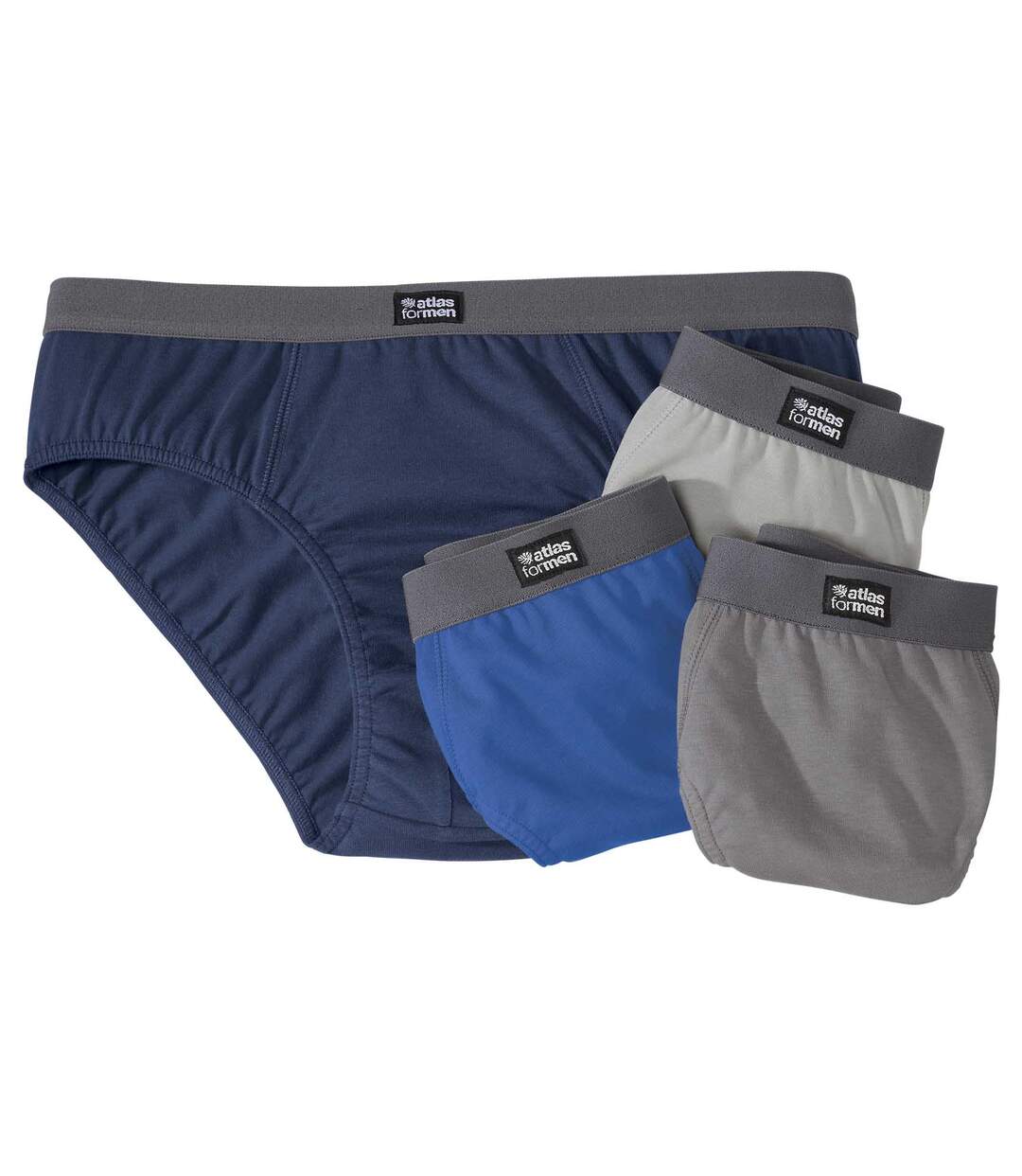 Lot de 4 Slips Unis