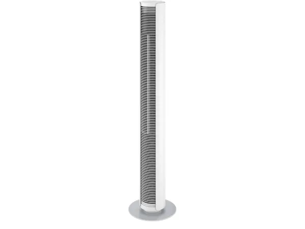 Stadler Form PETER, Husholdning tårnventilator, hvid, Rustfrit stål, Gulv, 52 dB, 13,5 cm, Dreje