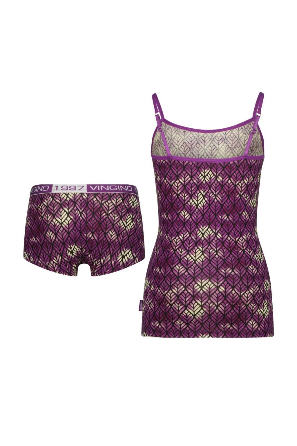 Vingino singlet + short paars