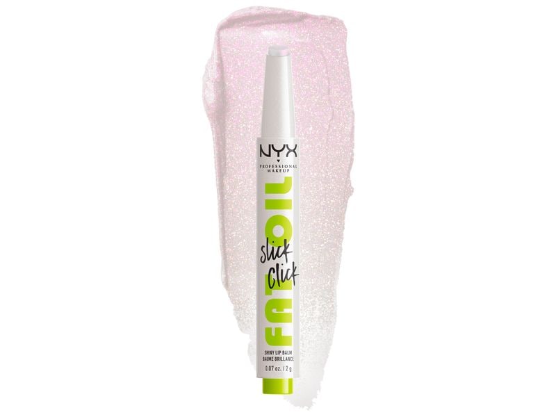 NYX Professional Makeup Lippenbalsam Slick Click Main Chara Pflegender Lippenstift spendet Farbe, Feuchtigkeit und Pflege