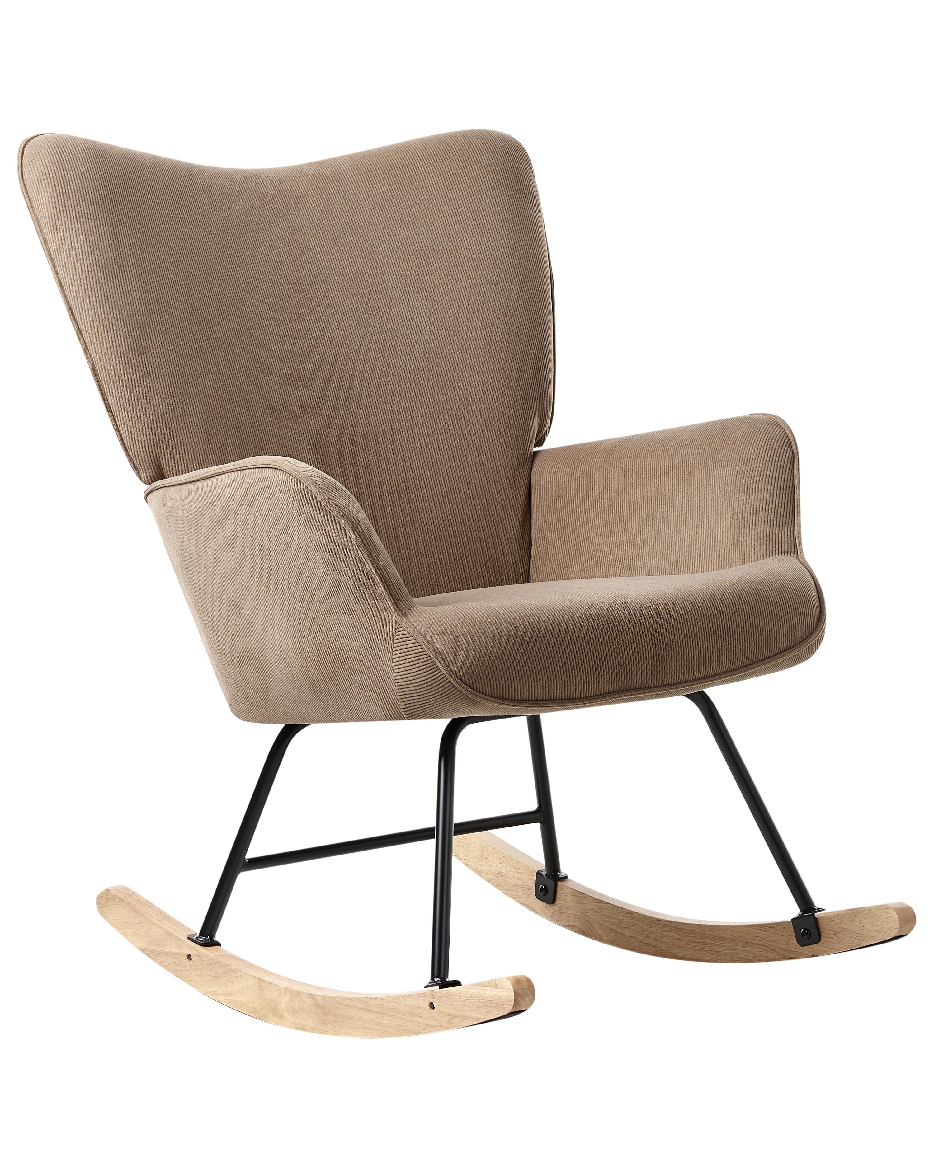 Schommelstoel ARSET Corduroy Taupe