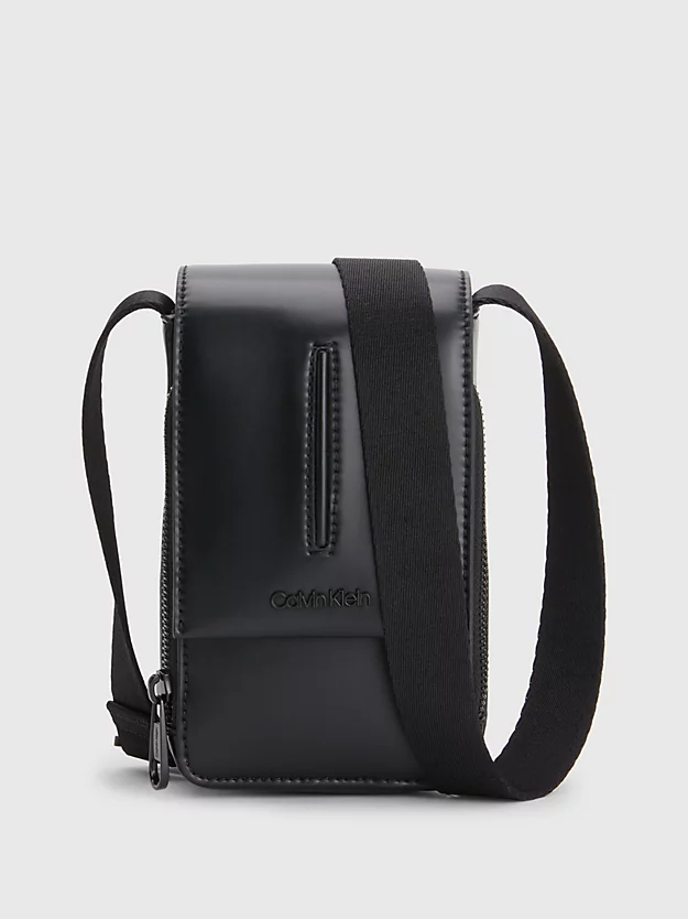 Bolsa de ombro pequena reciclada para repórter