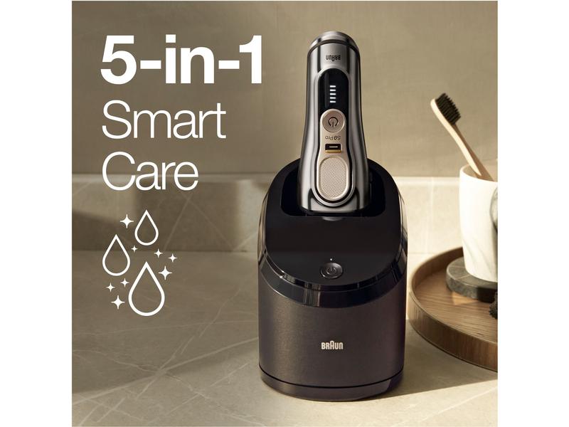 Braun Herrenrasierer Series 9 Pro 9466cc mit Reinigungsstat Rasierapparat