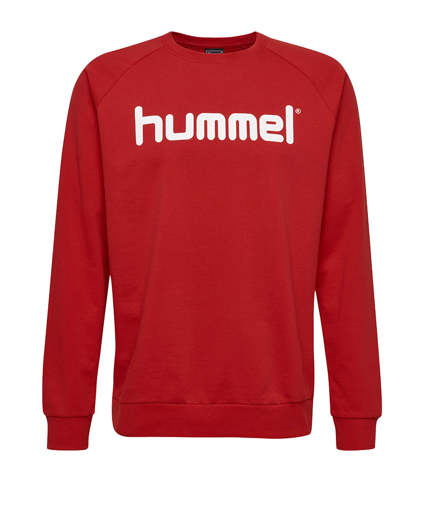Hummel Cotton Logo Sweatshirt Kids Rot F3062