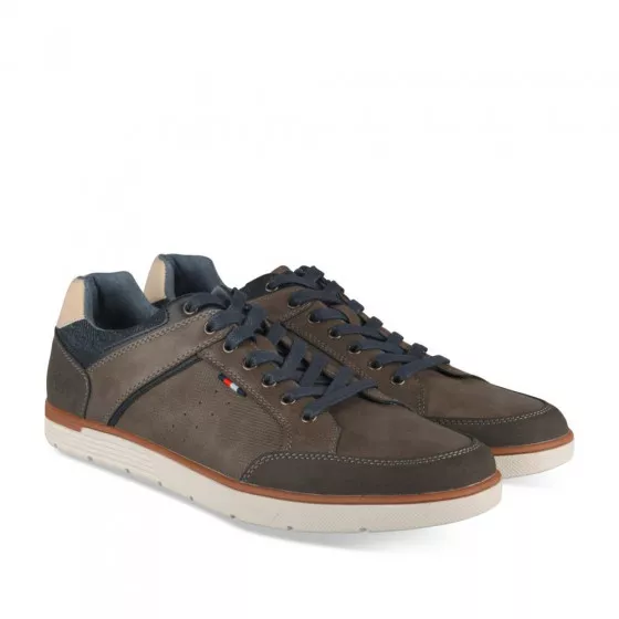 Baskets GRIS DENIM SIDE